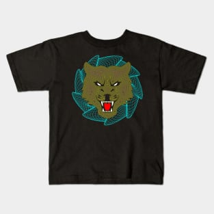 Polygonal Tiger Killer Kids T-Shirt